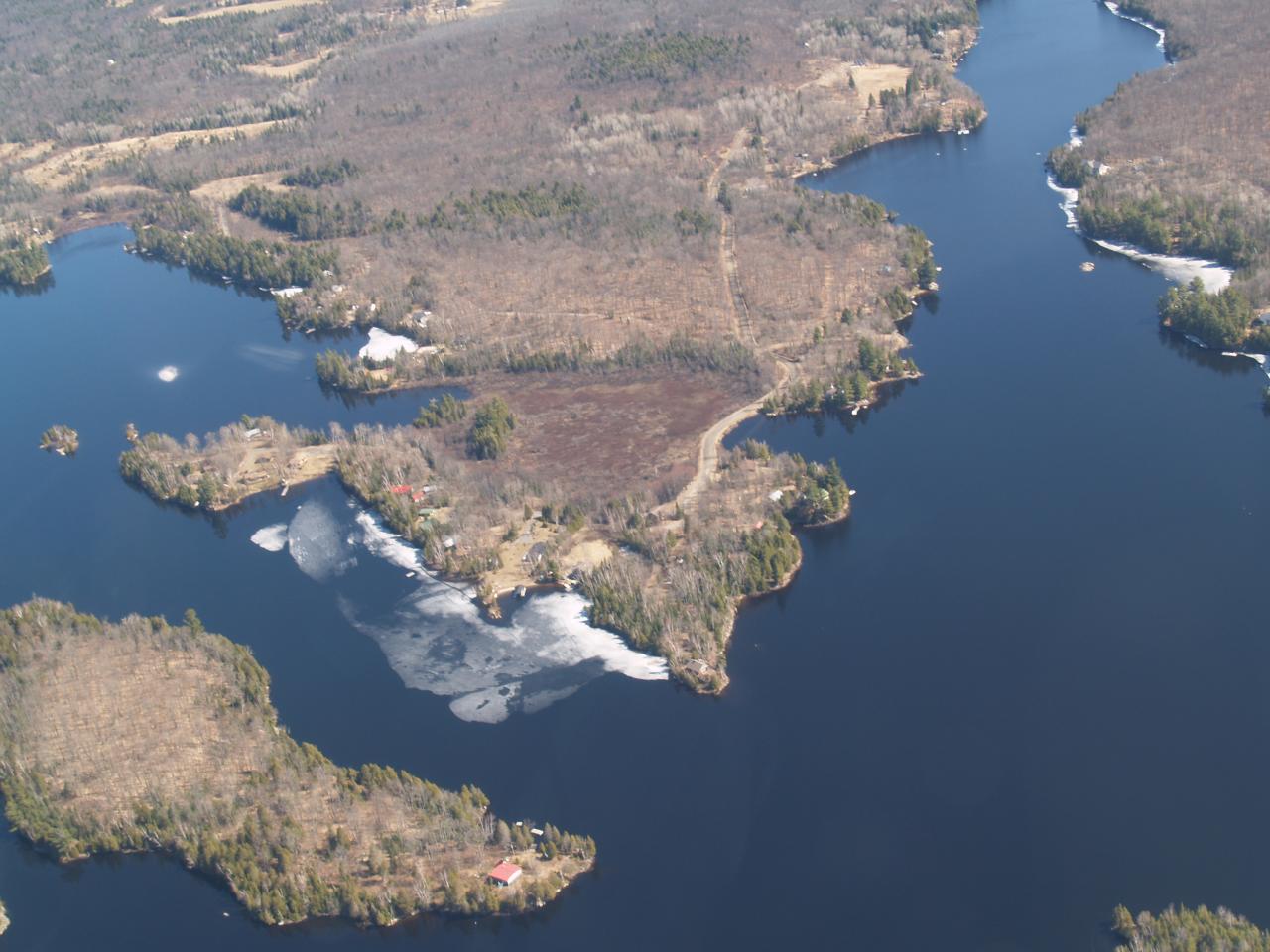 Whitestone Lake from the air , Parry Sound District